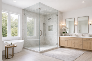 How to Keep Glass Shower Doors Clean and Clear Long-Term