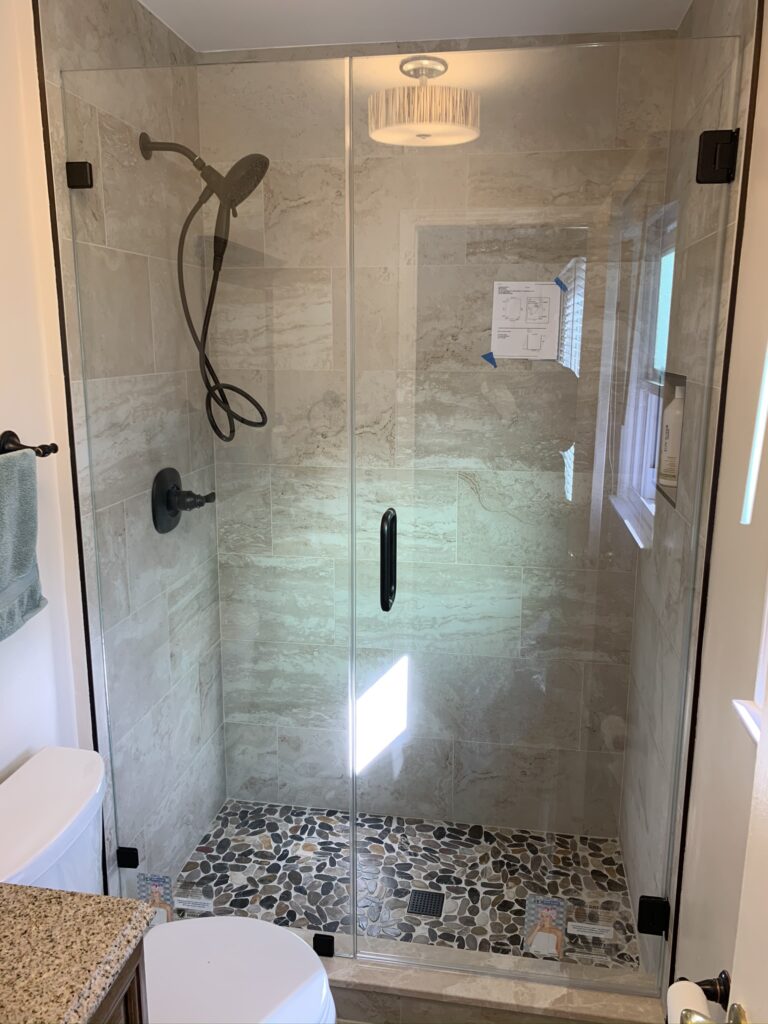 Shower Door and Panel Prefabricated Kit Installation