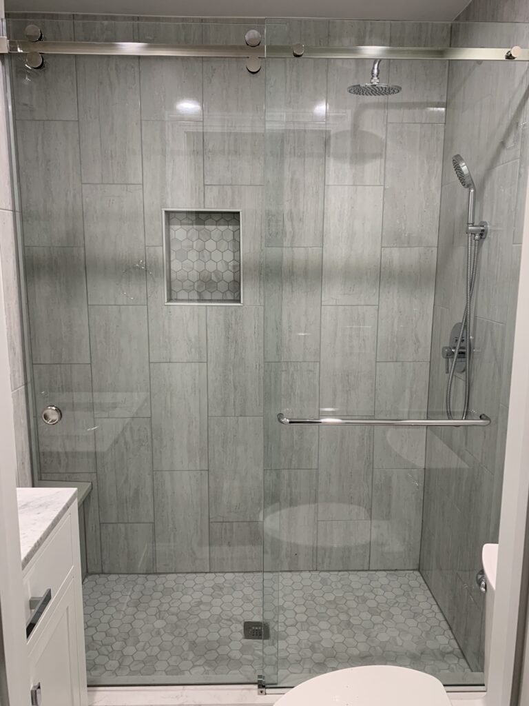 Serenity Kit Installation from Harmony Glass NJ
