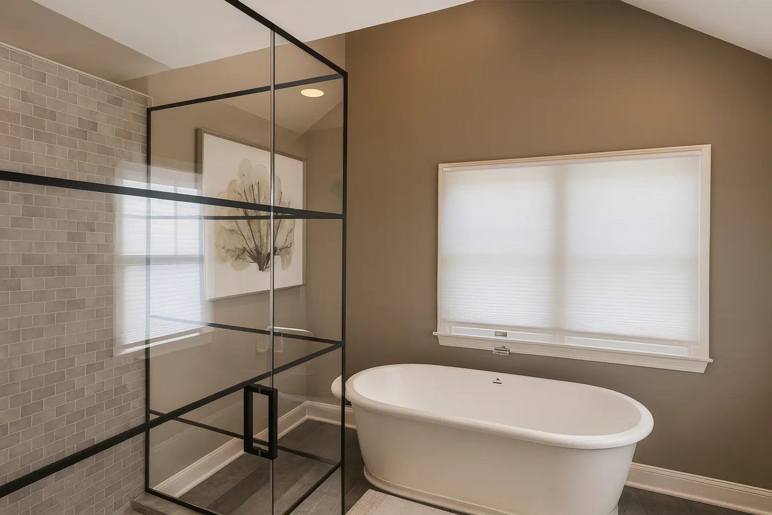Custom Shower and Tub design by Harmony Glass & Shower Doors