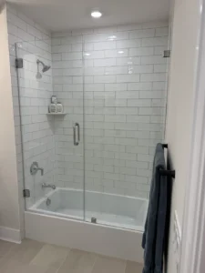 Door and Panel on Tub